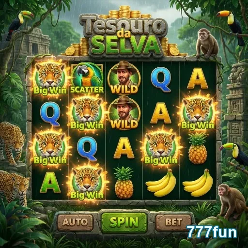 Ilustração de Diversão com jogos de slots emocionantes