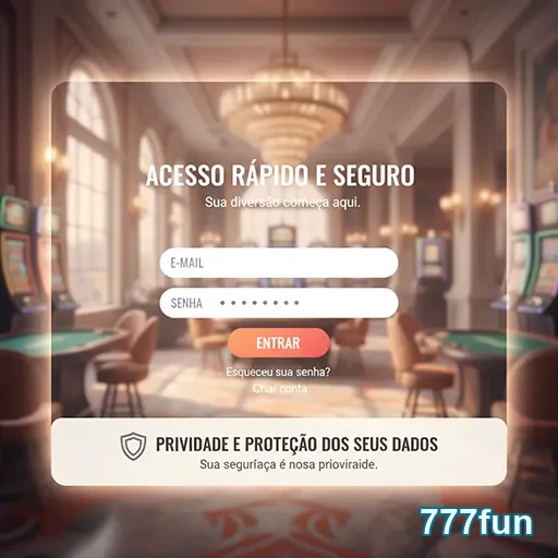 Ilustração de Experimente a Diversão de Jogos Ao Vivo e Slots na 777fun