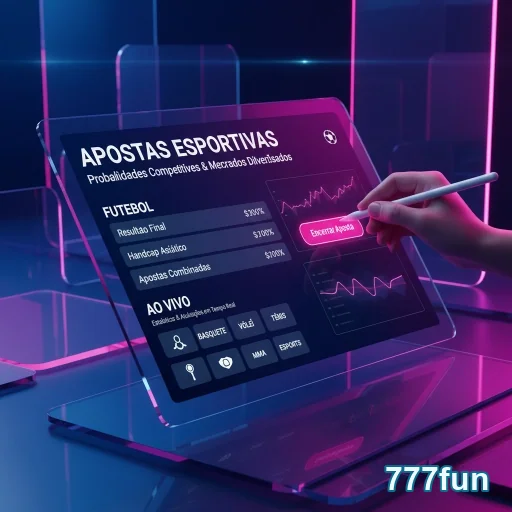 Ilustração de Acesse rapidamente o cassino online 777fun com facilidade